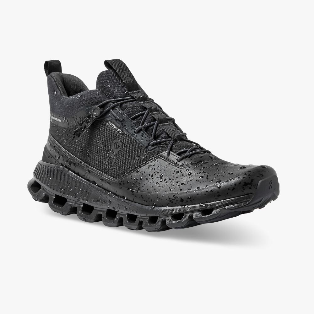 Zapatillas On Running Cloud Hi Hombre Negras | FGD1386BD