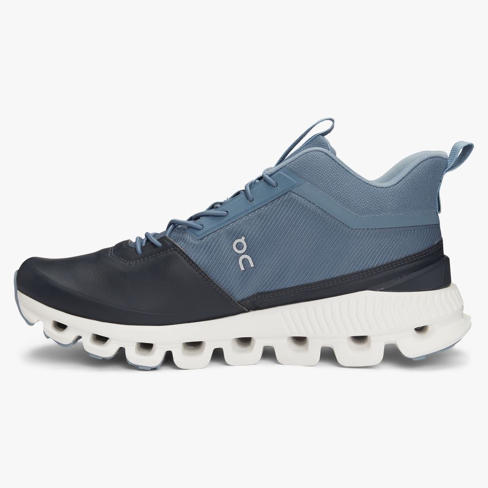 Zapatillas On Running Cloud Hi Mujer Azules | TNX9249FZ