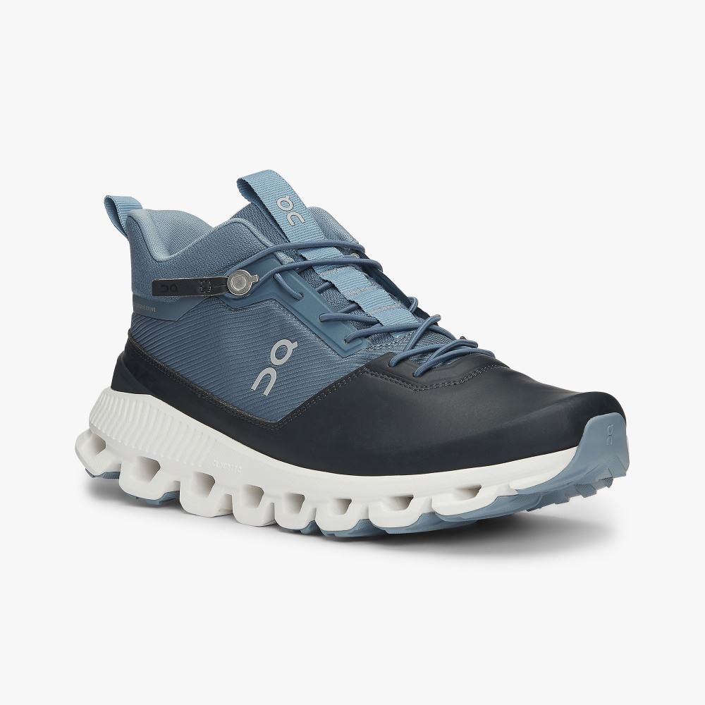 Zapatillas On Running Cloud Hi Mujer Azules | TNX9249FZ