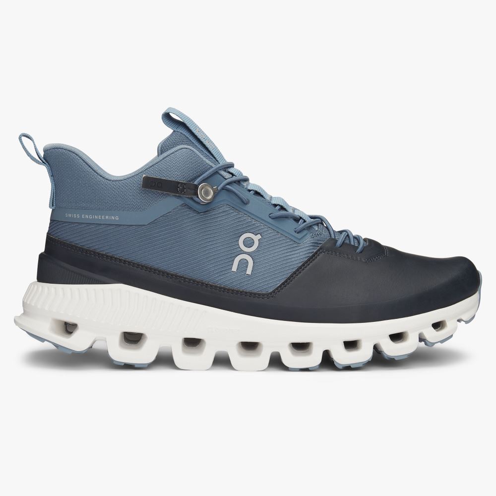 Zapatillas On Running Cloud Hi Mujer Azules | TNX9249FZ