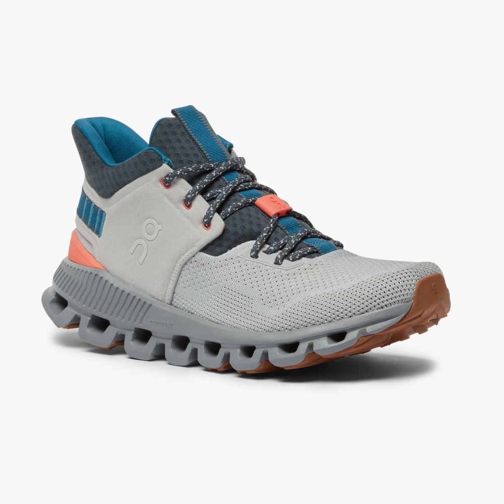 Zapatillas On Running Cloud Hi Mujer Gris | AVZ2826UK