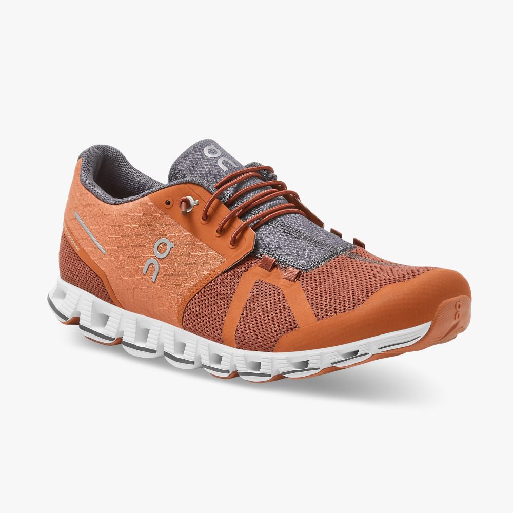 Zapatillas On Running Cloud Hombre Marrones | WUP7487RI