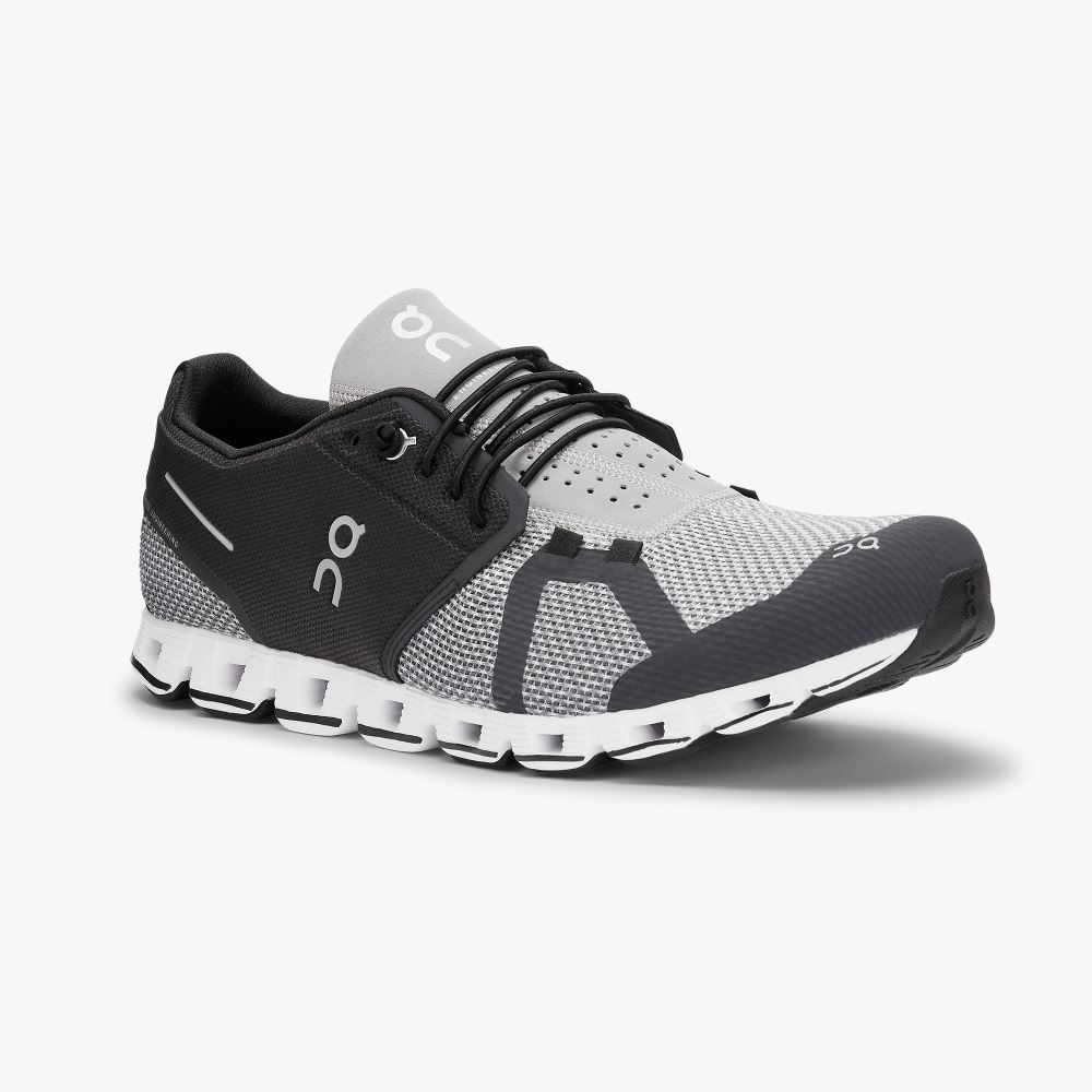 Zapatillas On Running Cloud Hombre Negras Gris | GND1060VM