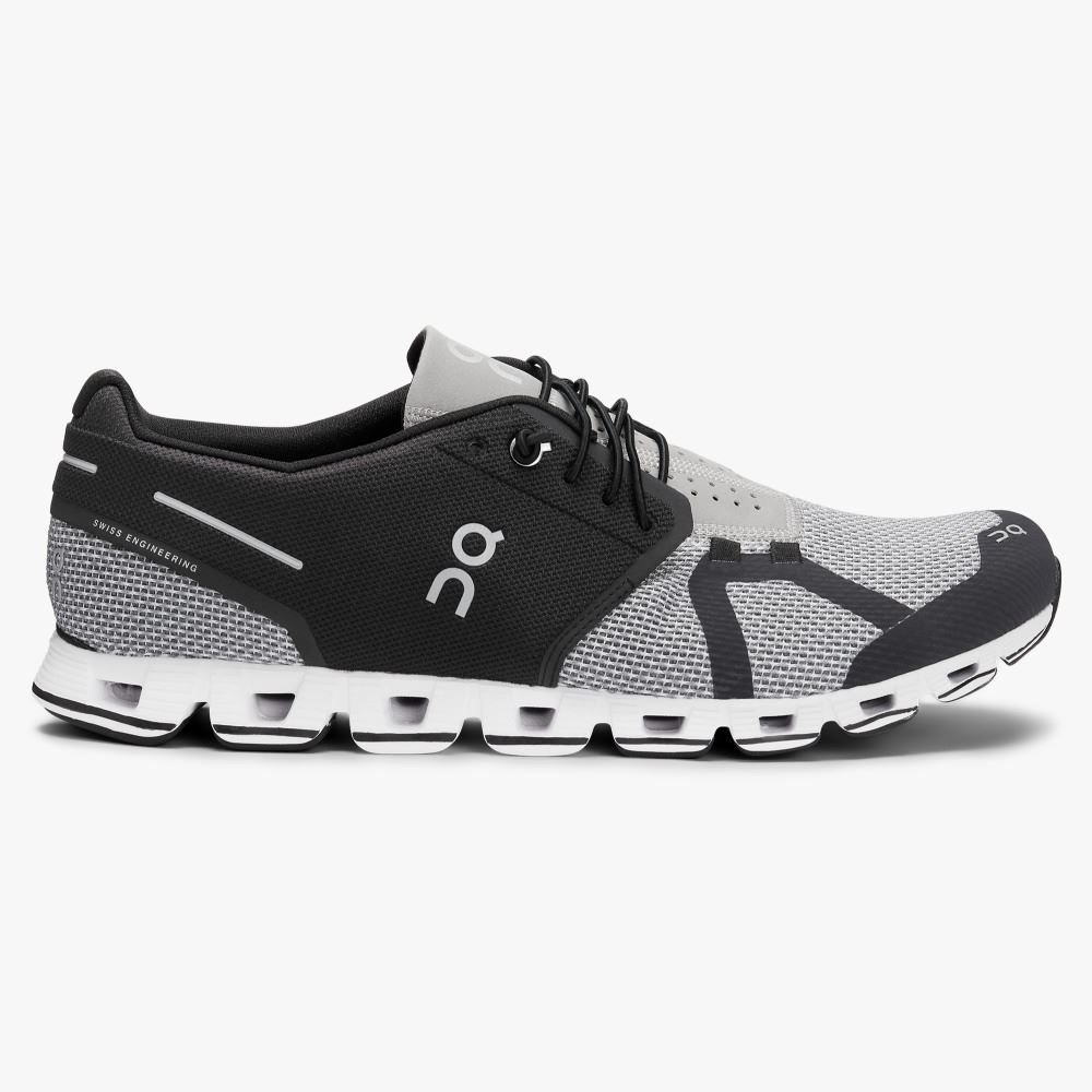 Zapatillas On Running Cloud Hombre Negras Gris | GND1060VM