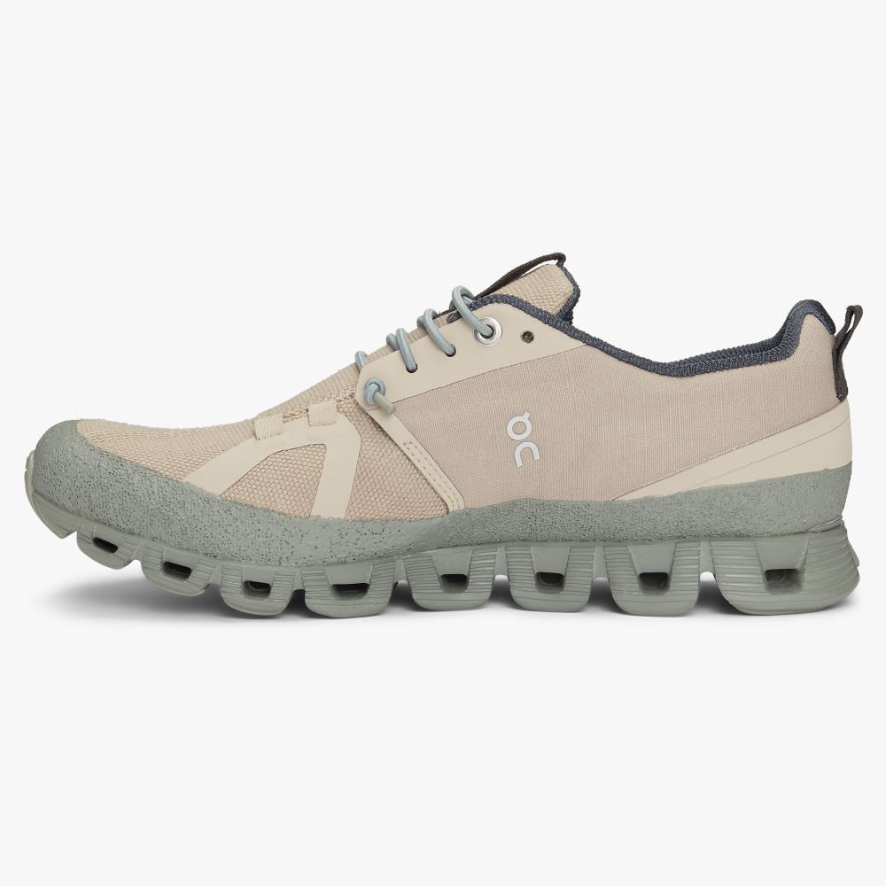 Zapatillas On Running Cloud Mujer Beige Verde | FZF2727AC