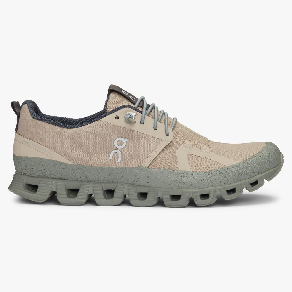 Zapatillas On Running Cloud Mujer Beige Verde | FZF2727AC