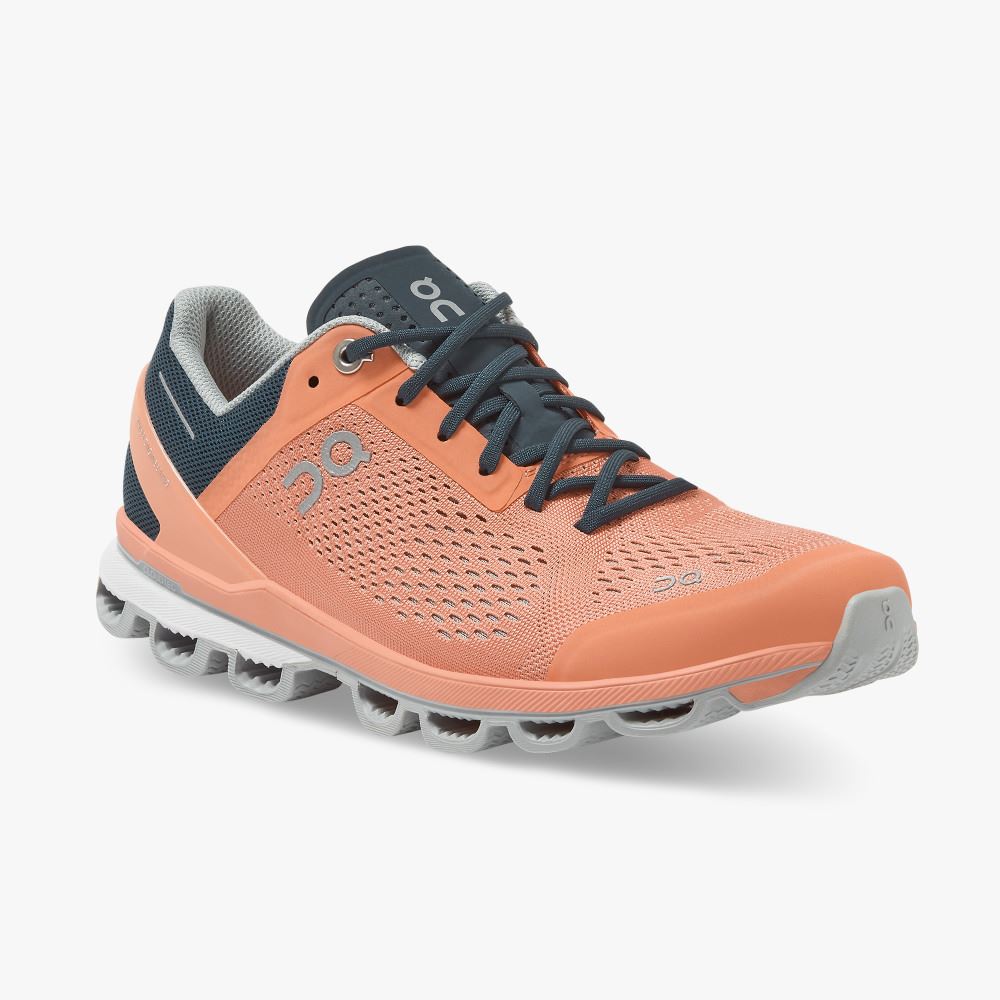 Zapatillas Running Carretera On Running Cloudsurfer Mujer Coral | AAP735BW