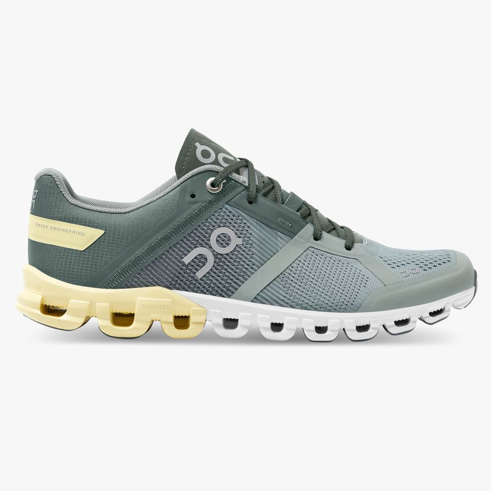 Zapatillas Running Carretera On Running Cloudflow Mujer Verde Oliva | HBU673WE