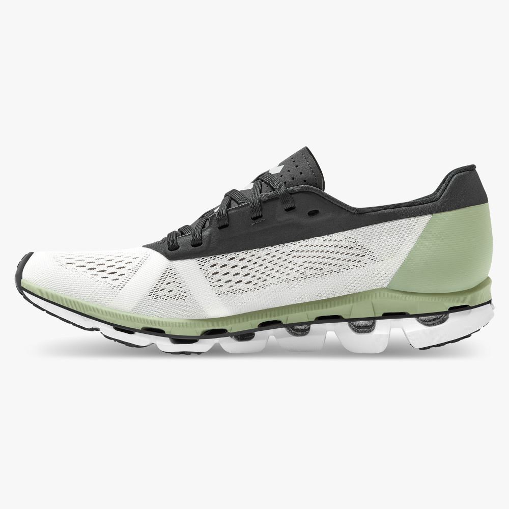 Zapatillas Running Carretera On Running Cloudboom Mujer Blancas Verde | NWD6255AO