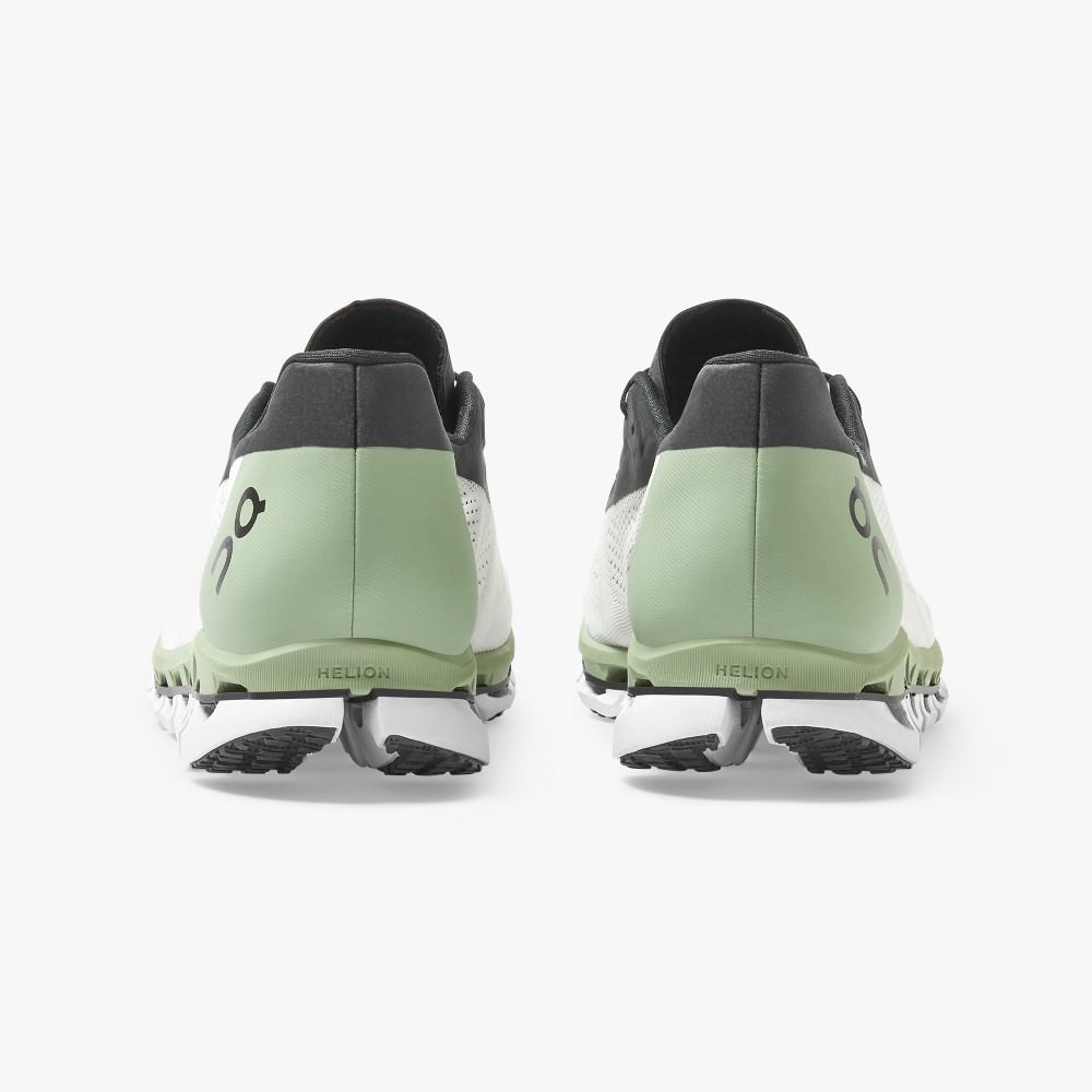 Zapatillas Running Carretera On Running Cloudboom Mujer Blancas Verde | NWD6255AO