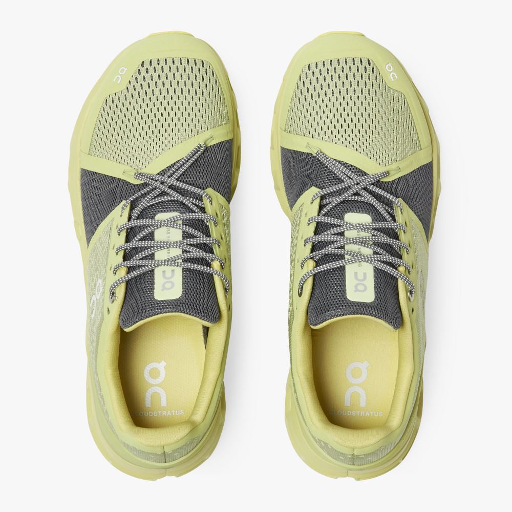 Zapatillas Running Carretera On Running Cloudstratus Hombre Amarillo | RMR8724VR