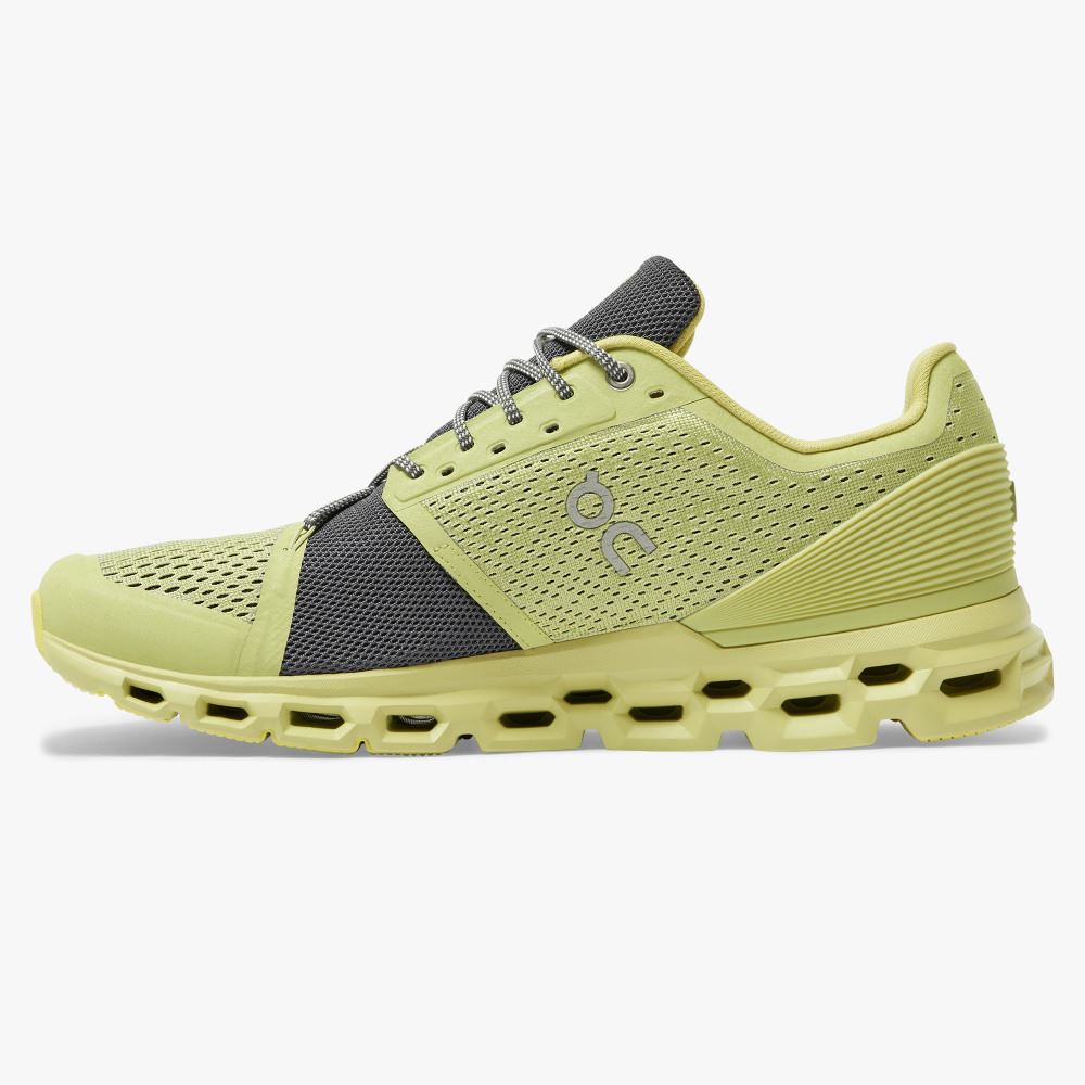 Zapatillas Running Carretera On Running Cloudstratus Hombre Amarillo | RMR8724VR