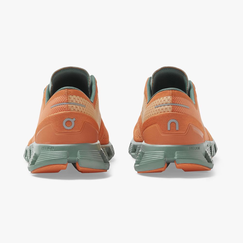 Zapatillas Running Carretera On Running Cloud X Hombre Naranjas | TDX3984YF