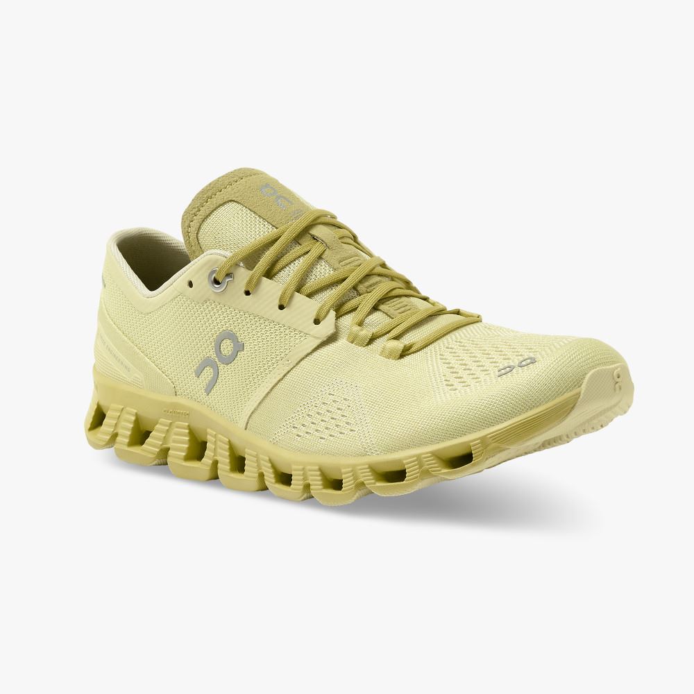 Zapatillas Running Carretera On Running Cloud X Mujer Amarillo | YIG5216UE