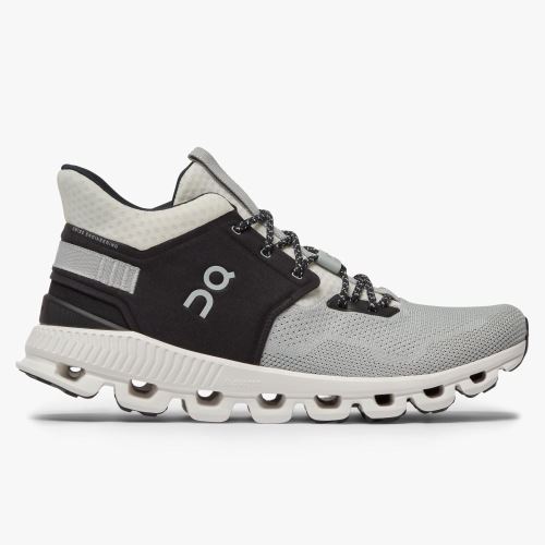 Zapatillas On Running Cloud Hi Hombre Gris Negras | OII1792FR