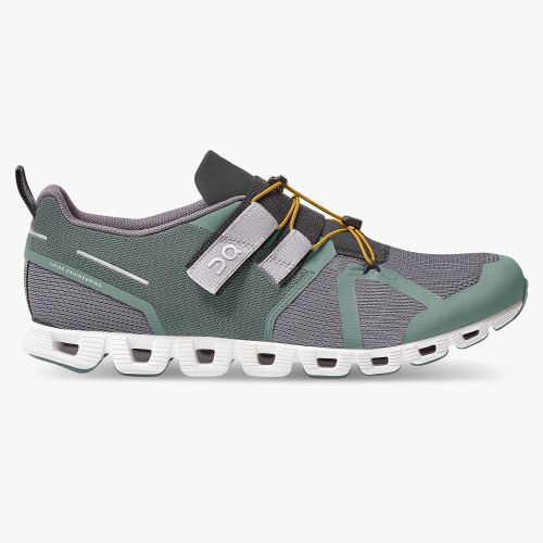 Zapatillas On Running Cloud Hombre Gris Verde | ZUM9483IL