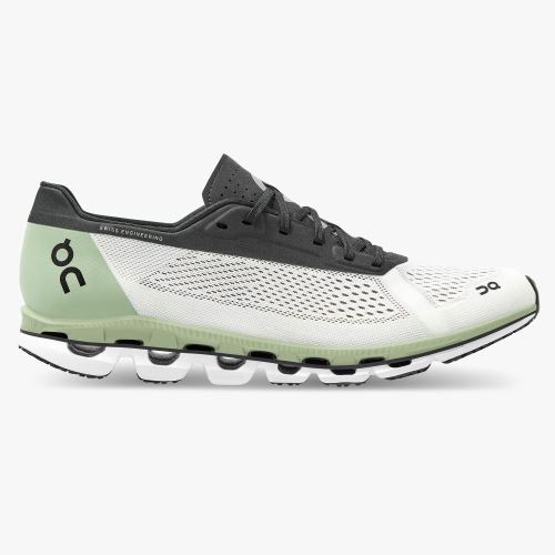 Zapatillas Running Carretera On Running Cloudboom Hombre Blancas Verde | DXH6336GN