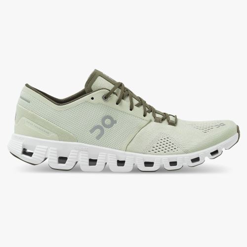 Zapatillas Running Carretera On Running Cloud X Hombre Verde Claro | ZMH3599BC